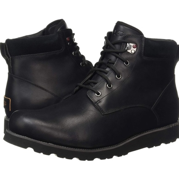 UGG Men's Size 13 Seton Black Waterproof Chukka Boot NWT - Picture 3 of 9